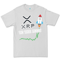 Dove Grey xrp to the moon Premium Tee - artisFamous