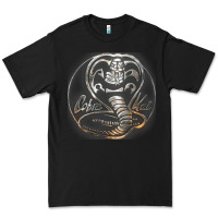 Black cobra k.a.i rusted steel snake lo go graphic t shirt Premium Tee - artisFamous
