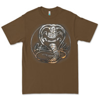Cobra K.a.i Rusted Steel Snake Lo Go Graphic T Shirt Premium Tee | Teevron