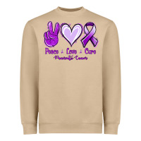 Mushroom Pace Love Cure Pancreatic Cancer Heavyweight Sweatshirt - Jasminsmagicworld