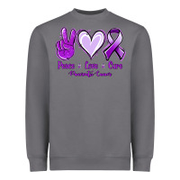 Storm Pace Love Cure Pancreatic Cancer Heavyweight Sweatshirt - Jasminsmagicworld