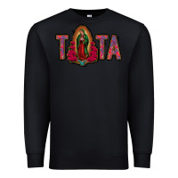 Black tata lady of guadalupe Premium Sweatshirt - Jasminsmagicworld