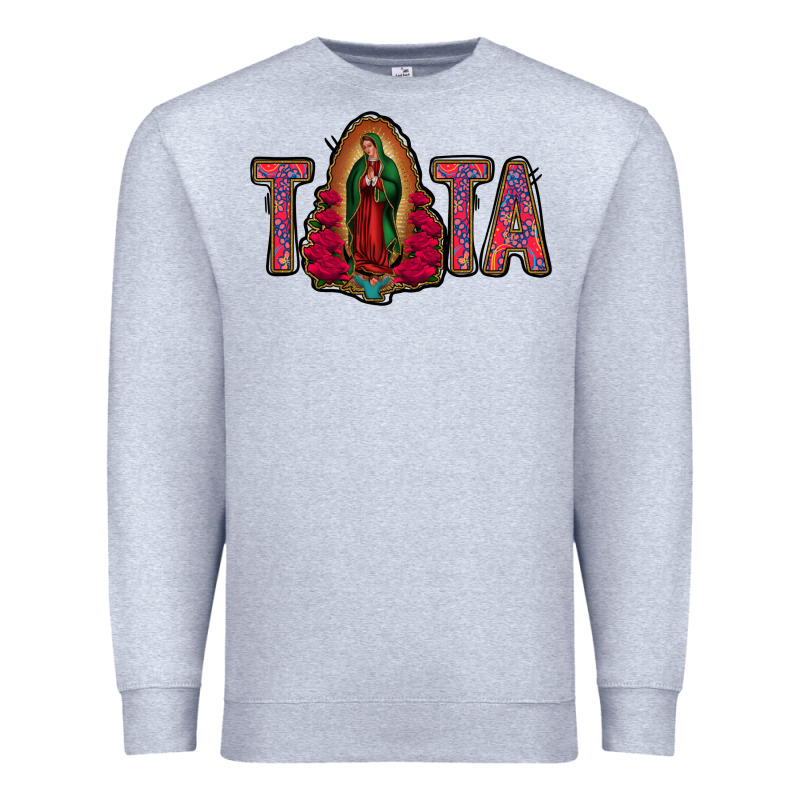 Tata Lady Of Guadalupe Premium Sweatshirt by Jasminsmagicworld | Teevron