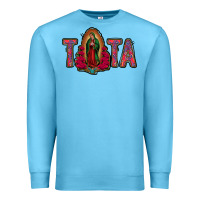 Ocean Blue tata lady of guadalupe Premium Sweatshirt - Jasminsmagicworld