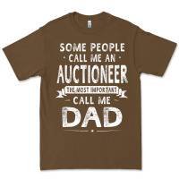 Cacao auctioneer dad father's day gifts father daddy men t shirt Premium Tee - artisFamous