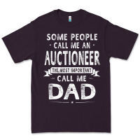 Plum auctioneer dad father's day gifts father daddy men t shirt Premium Tee - artisFamous