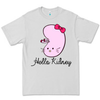 Dove Grey hello kidney Premium Tee - artisFamous