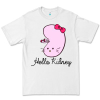 White hello kidney Premium Tee - artisFamous