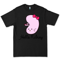 Black hello kidney Premium Tee - artisFamous