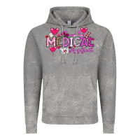 Cloud Rock Valentine Medical Assistant Vintage Hoodie - CowhideDigitalArt
