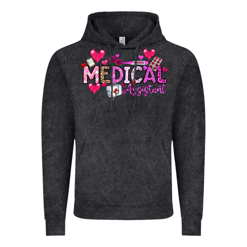 Valentine Medical Assistant Vintage Hoodie by CowhideDigitalArt | Teevron