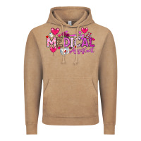 Vintage Coffee Valentine Medical Assistant Vintage Hoodie - CowhideDigitalArt