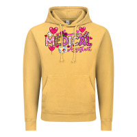 Vintage Mustard Valentine Medical Assistant Vintage Hoodie - CowhideDigitalArt