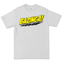 Dove Grey Bazinga! Premium Tee - artisFamous
