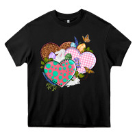Black Easter Day Western Easter hearts Heavy Core Tee - OliviaCreatesArt