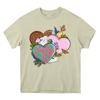 Mossy Easter Day Western Easter hearts Heavy Core Tee - OliviaCreatesArt