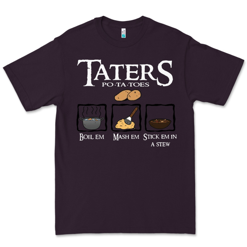 The Lord Of The Rings Taters Potatoes Recipe Premium Tee by artisFamous | Teevron