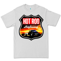 Dove Grey HOT ROD GARAGE CAR Premium Tee - artisFamous