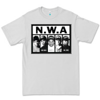 Dove Grey N.W.A Californian hip hop group N.W.A Premium Tee - artisFamous