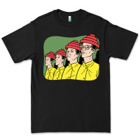 Black Devo Premium Tee - artisFamous