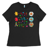 Black It's Okay To Be Different Ladies Tee - CowhideDigitalArt
