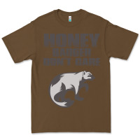 Cacao honey badger dont care Premium Tee - artisFamous