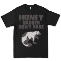 Black honey badger dont care Premium Tee - artisFamous