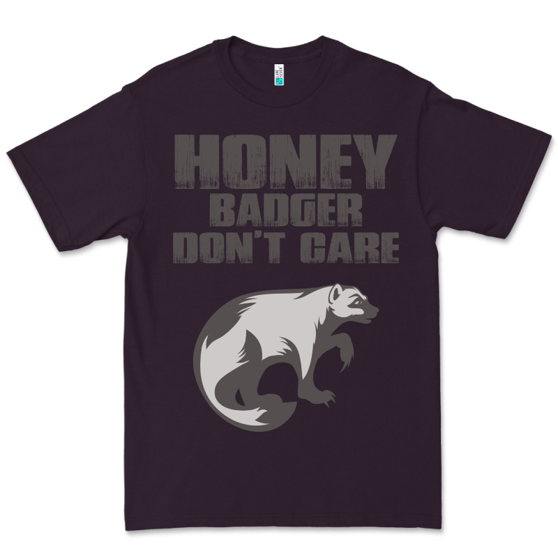 Honey Badger Dont Care Premium Tee by artisFamous | Teevron
