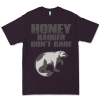 Plum honey badger dont care Premium Tee - artisFamous