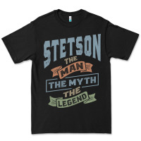 Black Stetson Personalized Name Birthday Gift Premium Tee - artisFamous