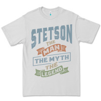 Dove Grey Stetson Personalized Name Birthday Gift Premium Tee - artisFamous