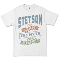White Stetson Personalized Name Birthday Gift Premium Tee - artisFamous