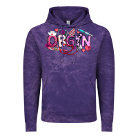 Cloud Purple Valentine OBGYN Vintage Hoodie - CowhideDigitalArt