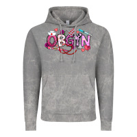 Cloud Rock Valentine OBGYN Vintage Hoodie - CowhideDigitalArt