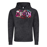 Vintage Black Valentine OBGYN Vintage Hoodie - CowhideDigitalArt