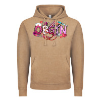 Vintage Coffee Valentine OBGYN Vintage Hoodie - CowhideDigitalArt
