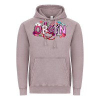 Vintage Zinc Valentine OBGYN Vintage Hoodie - CowhideDigitalArt