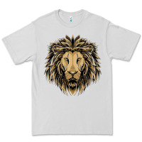 Dove Grey Lion t-shirt  designs Premium Tee - artisFamous