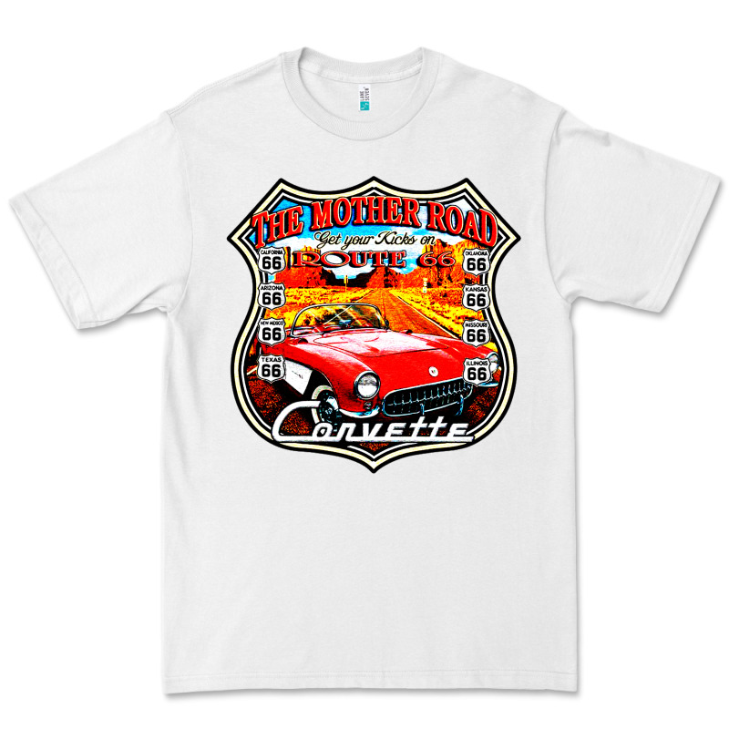 Classic Cars Route 66 Premium Tee by artisFamous | Teevron