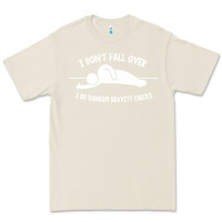 Bone i don't fall over i do random gravity checks Premium Tee - artisFamous