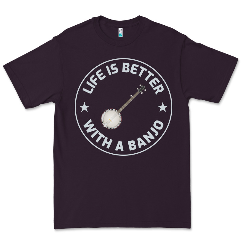 Banjo Bluegrass Music Traditional Musician Funny Gift Premium Tee by artisFamous | Teevron