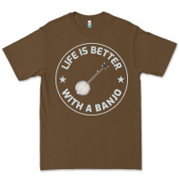 Cacao Banjo Bluegrass Music Traditional Musician Funny Gift Premium Tee - artisFamous