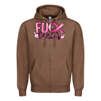 Chestnut fuck breast cancer Zipper Hoodie - RanaPortraitStore