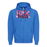 True Royal fuck breast cancer Zipper Hoodie - RanaPortraitStore
