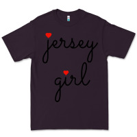 Plum new jersey girl on the shore Premium Tee - artisFamous
