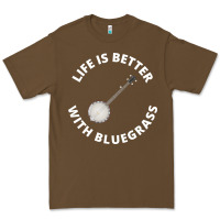 Banjo Bluegrass Music Traditional Musician Funny Gift Premium Tee | Teevron
