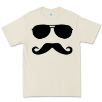 Bone moustache and sunglasses Premium Tee - artisFamous