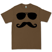 Cacao moustache and sunglasses Premium Tee - artisFamous