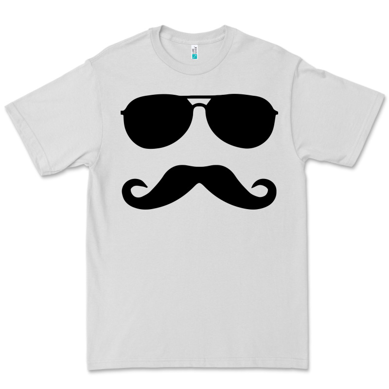 Moustache And Sunglasses Premium Tee by artisFamous | Teevron