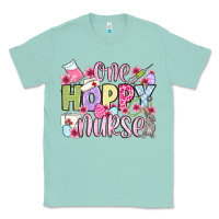 Seafoam Easter Day One hoppy Nurse Classic Tee - OliviaCreatesArt